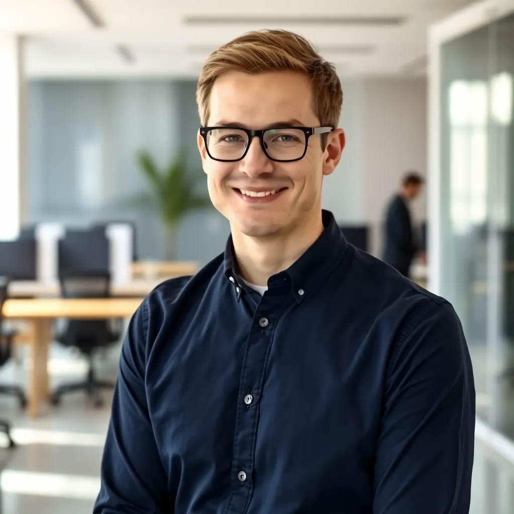 Portret van Martijn van der Veen, Data Specialist