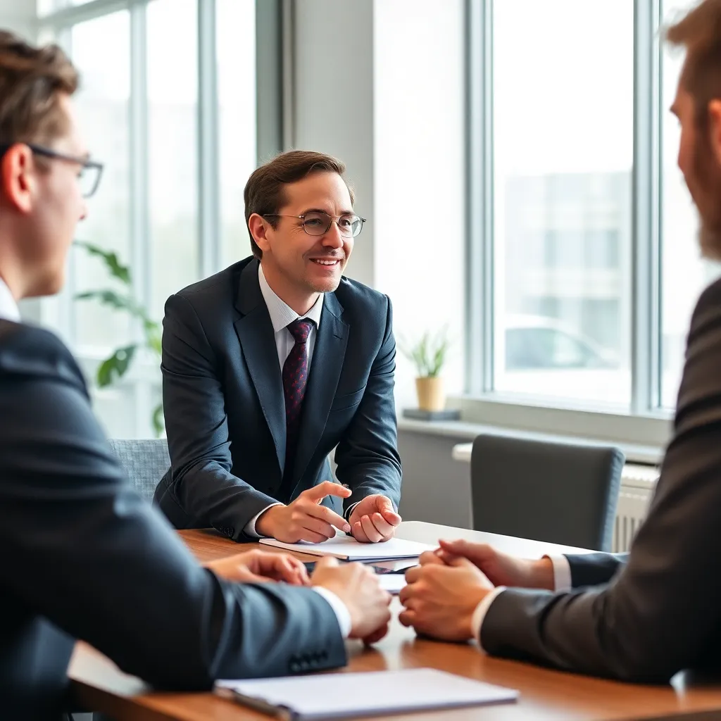 Professional analyseert arbeidsmarkttrends op laptop en tablet