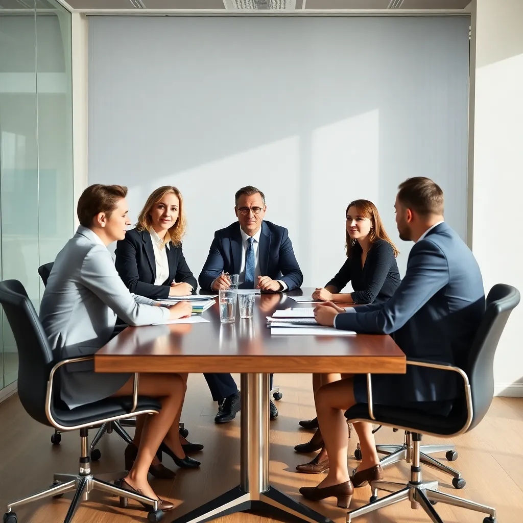Professional werkt aan persoonlijk ontwikkelingsplan op laptop