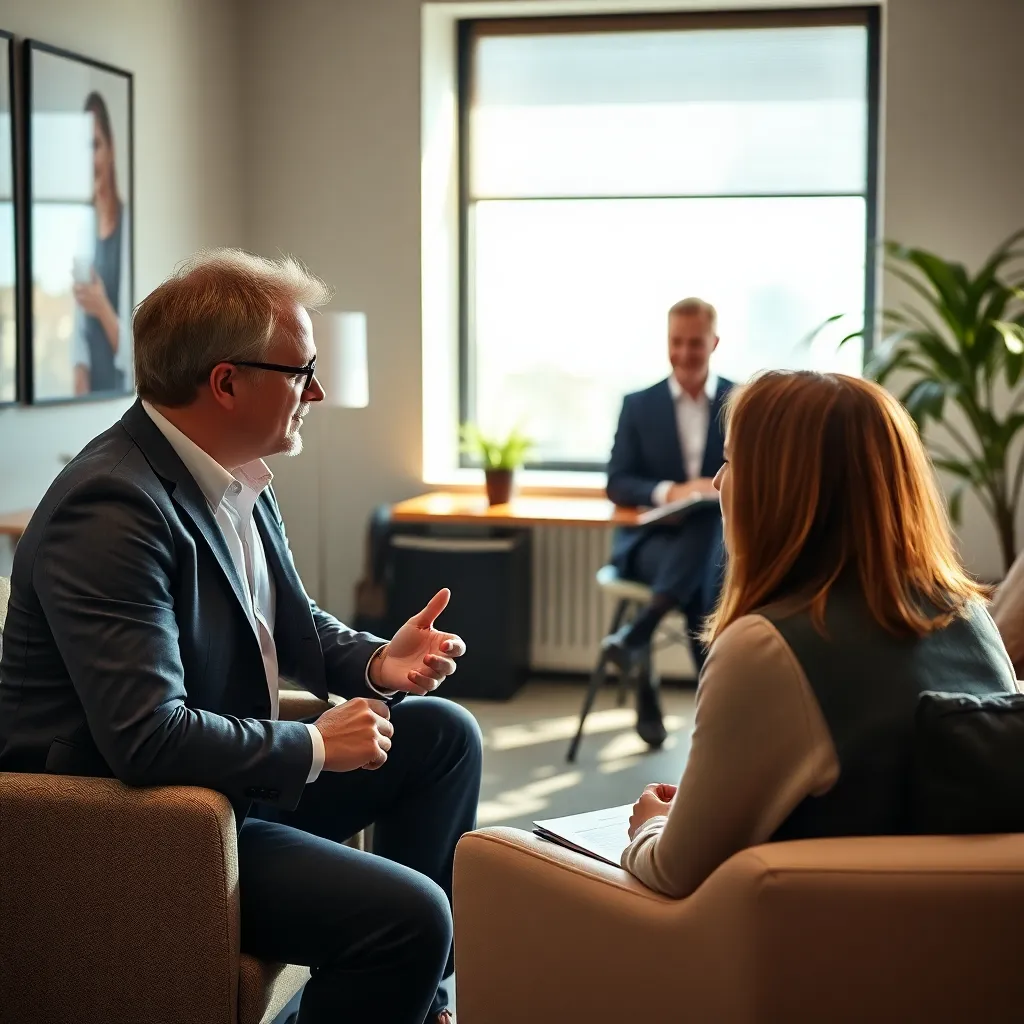Professional werkt aan digitale vaardigheden op laptop