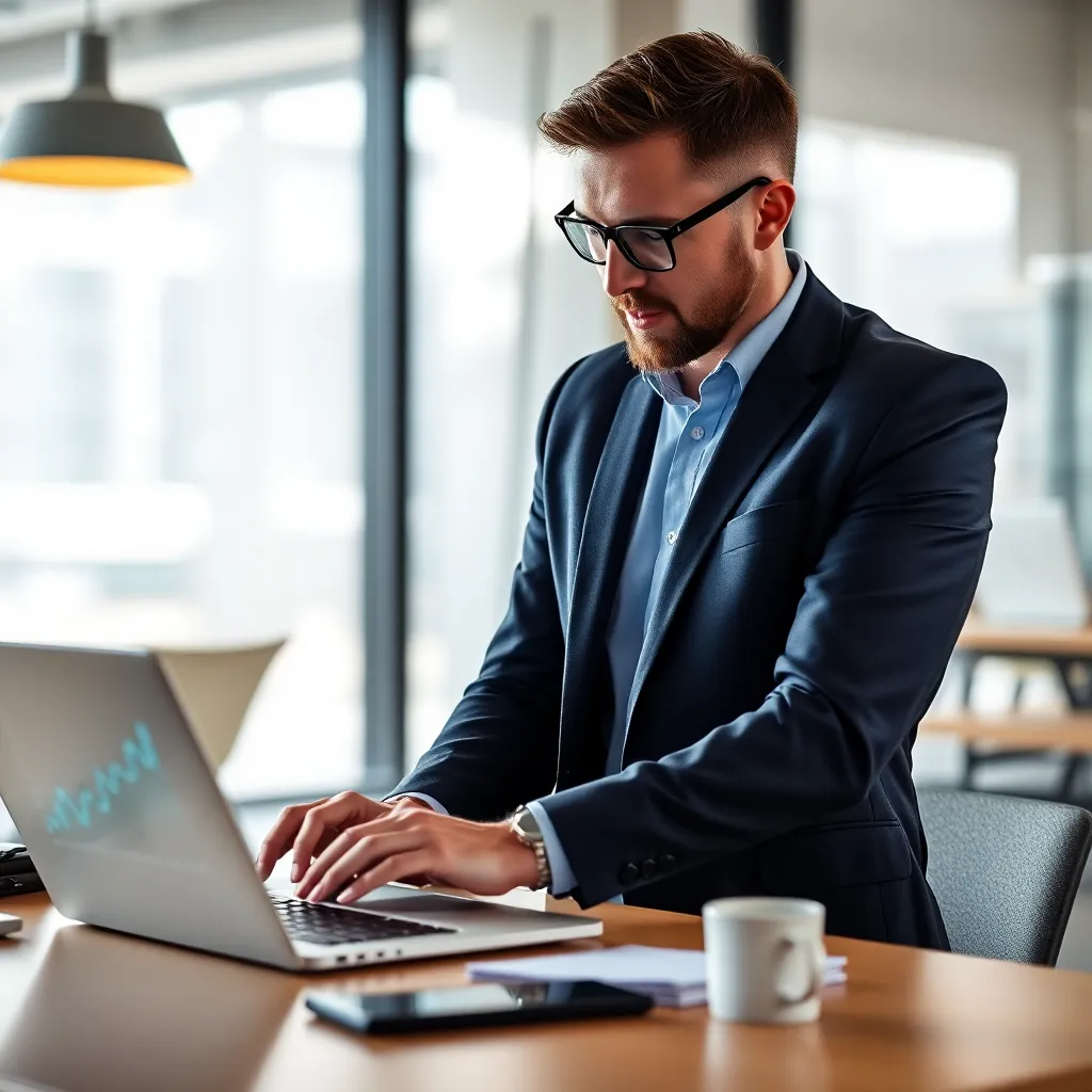 Professional die persoonlijk ontwikkelingsplan bespreekt