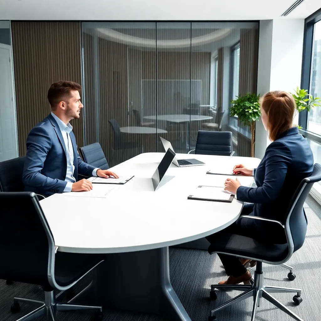 Professional die strategisch plan presenteert op whiteboard